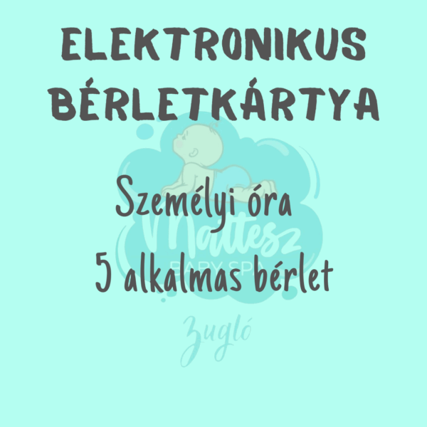 Személyi óra - 5 alkalmas bérlet
