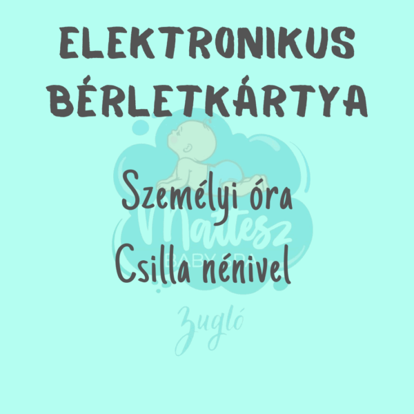 Személyi óra Csilla nénivel