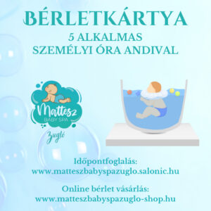 Személyi óra Andival - 5 alkalmas bérlet