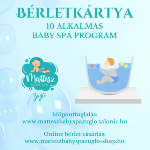 Baby Spa Program (Csoportos óra) - 10 alkalmas bérlet